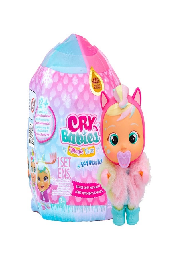 Cry Babies Magic Tears ICY World - Keep Me Warm Series | 8 Surprises, Accessories, Surprise Doll - Great Gift for Kids Ages 3+ - Image 1
