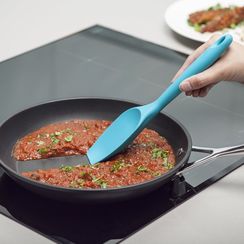 zeal Zeal Silicone Non-Scratch Spatula Spoon Aqua (10 /26cm) - Image 3