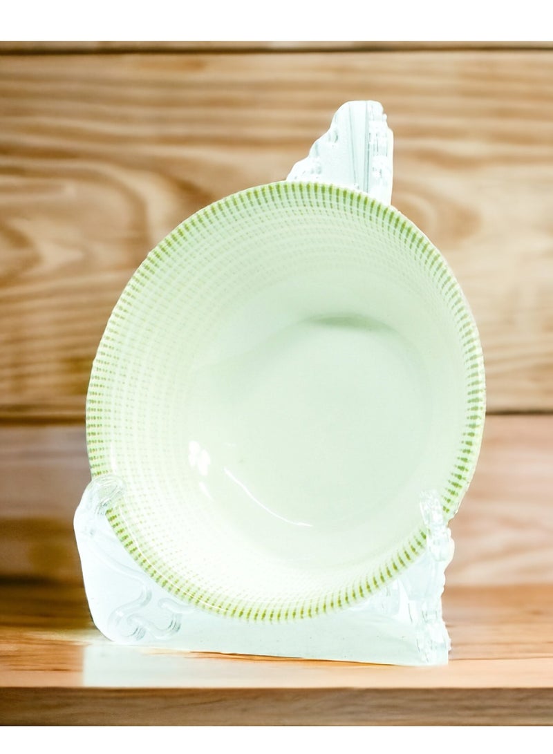 OZO 24 Pcs Porcelain Dinner Set - Made in Turkey - Image 3