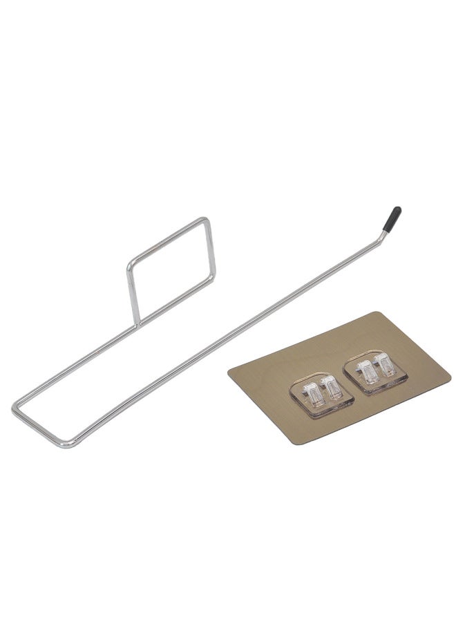 مناديل تنظيف القدمين القابلة للاستعمال مرة واحدة، مناديل تنظيف القدمين الماصة للماء، مناديل تنظيف القدمين الجافة والمبللة، مناديل تنظيف القدمين المعلقة للاستخدام المزدوج، لون المنزل: خطاف من الفولاذ المقاوم للصدأ - Image 1