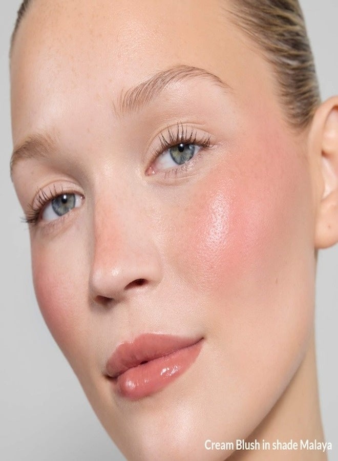 REFY Cream Blush Citrine – Sun-Kissed Orange with Warm Tones, Creamy Buildable Flush with Natural Dewy Finish, 0.05 oz / 1.5 g - Image 2