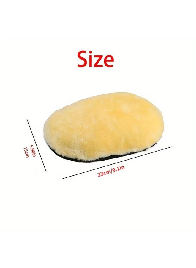 1pc Soft Fleece Car Cleaning Glove Non Electric Dusting Mitt for Living Room Bathroom Automotive Use - Image 5