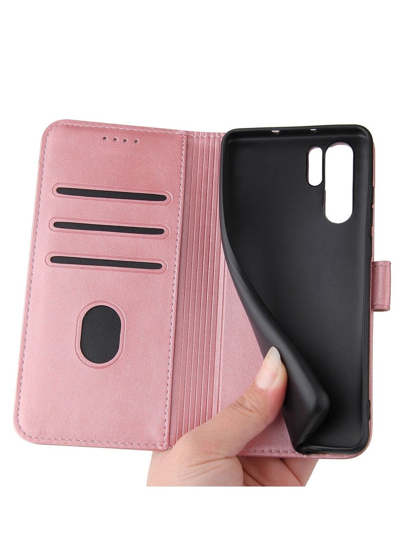 Loquat Suitable For Huawei Solid Color Flip Phone Case - Image 2