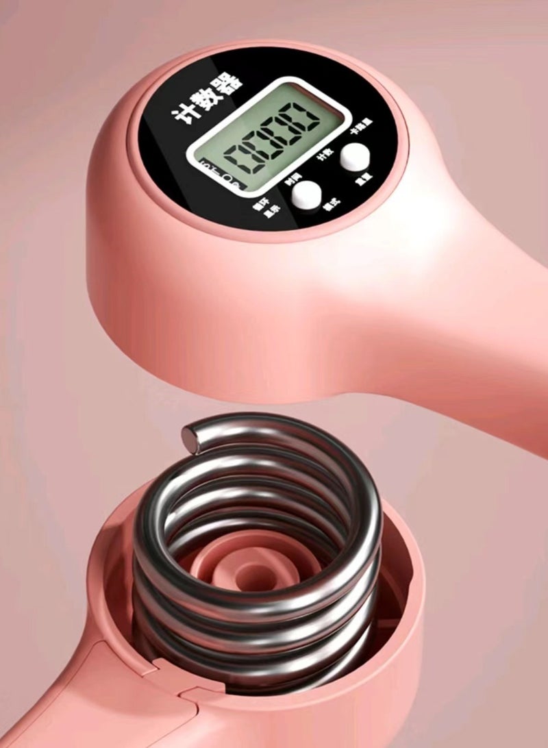 XTEP Pelvic Floor Trainer, Home Gym Yoga Training for Women, Kegel Exercises Device, Hip & Legs Toner, Exercise Arms, Thigh Master Sculptor Machine (Pink) - Image 5