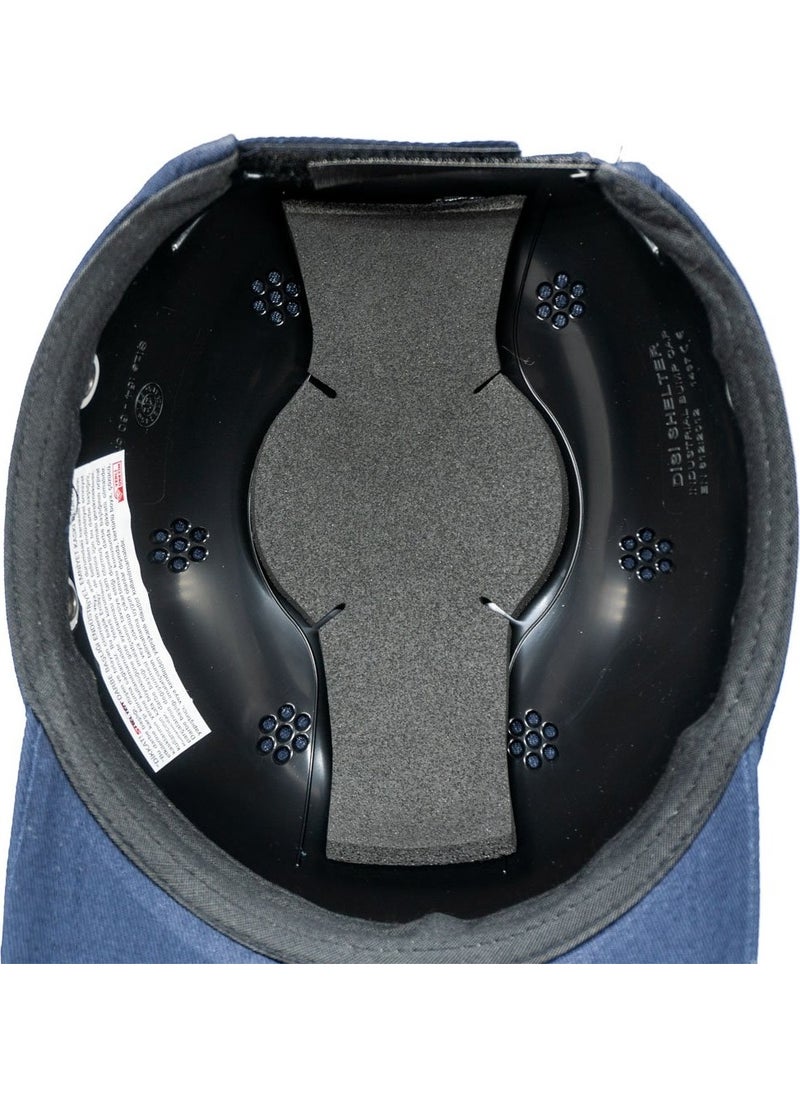 TiTi Shock Absorbing Hat Helmet Cap - Navy Blue  - Image 3