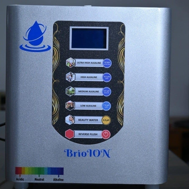 BRIOION Brioion Air Purifier Ionizer Negative Ion Anion Generator Purifier Cleaner Grey 75L  - Image 2