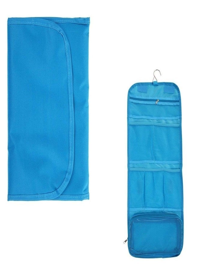 PAVITYAKSH Bag COSMATIC Hanging Folding Hanging Travel Cosmetic Bag Makeup Organizer Bag Travel Organizer Cosmetic Bag Makeup Pouch for Women & Men Kit with Hanging Hook Organiser - Image 1