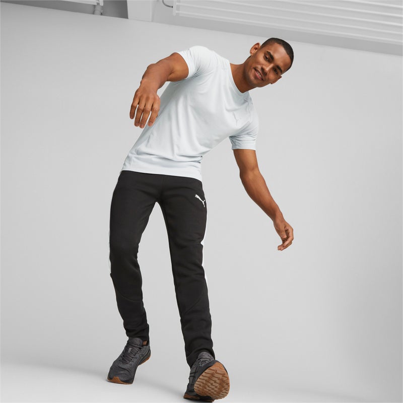 PUMA EVOSTRIPE Mens Grey T-shirt - Image 3