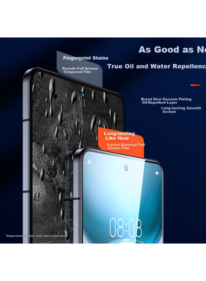 ISKA Yisika Tempered Glass Screen Protector For Vivo X100s, Full Coverage Anti-scratch Wear-resistant Anti-fingerprint Glass Protective Film Jm988 - Image 2