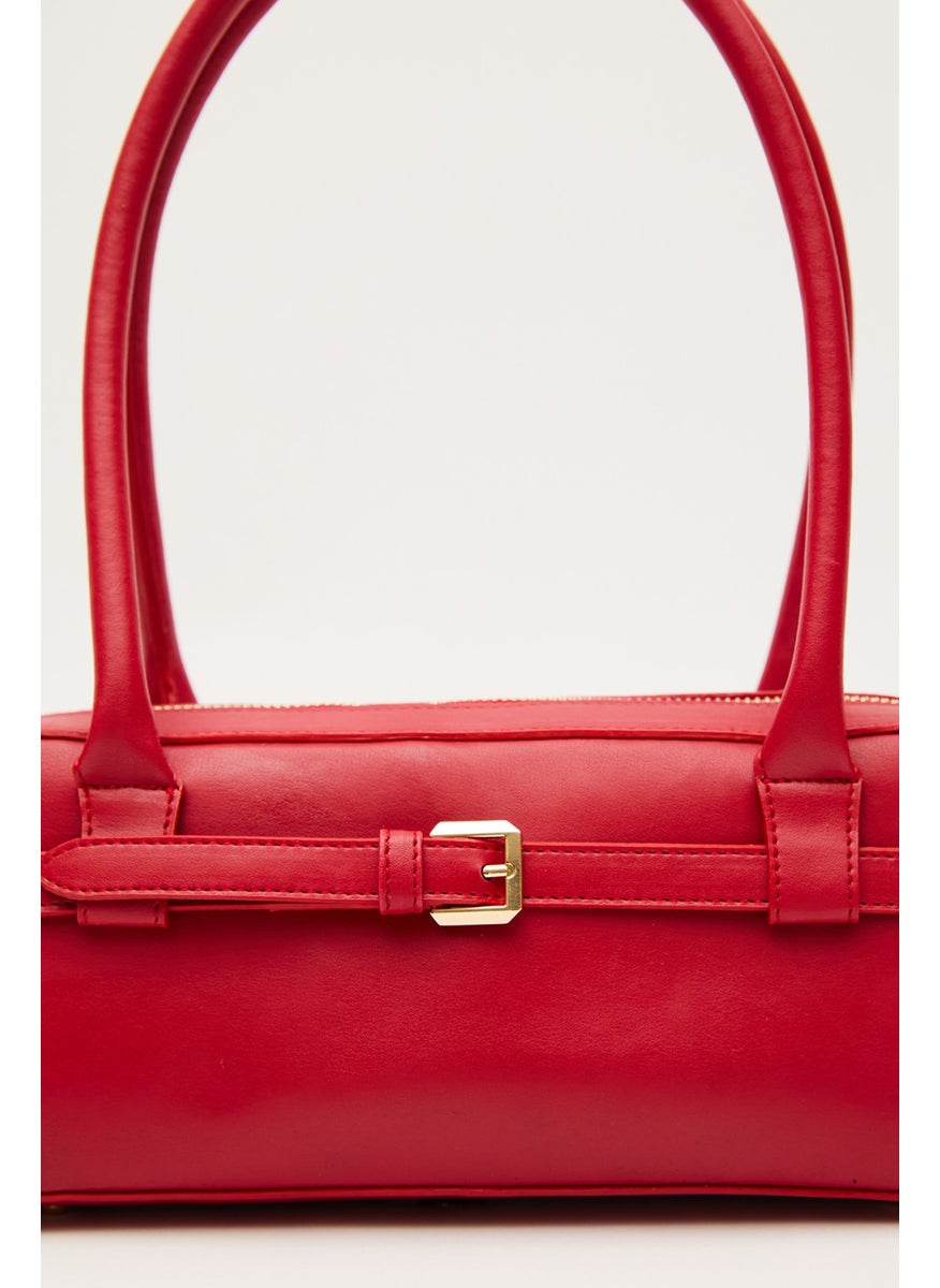 Manuka - Ashley Belt Shoulder Bag Red - Image 1