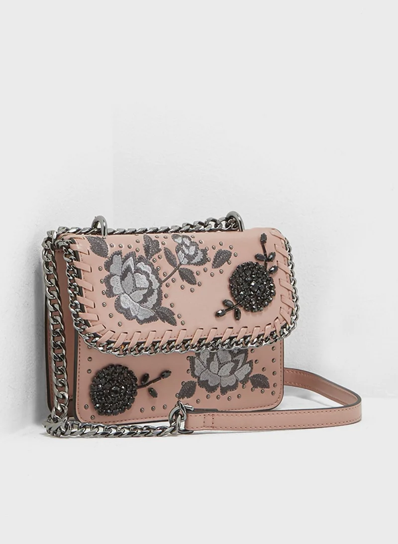 TOPSHOP Rio Floral Crossbody