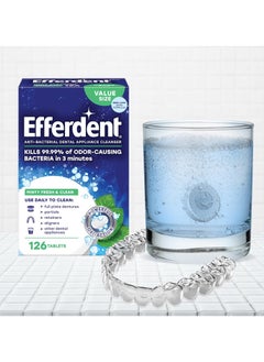 Efferdent Retainer Cleaning Tablets, Denture Cleaning Tablets for Dental Appliances, Minty Fresh & Clean, 44 Count - pzsku/Z74AB53850C178B72A36BZ/45/_/1713630734/33f58ef8-b65b-4e0d-9566-4b9f86cbd070