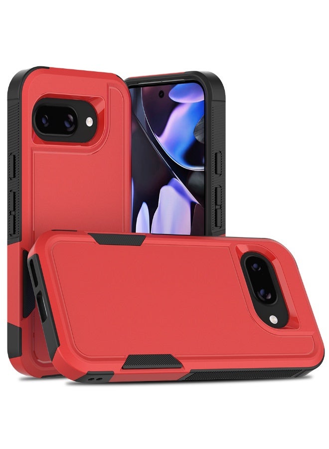 NIBEMINENT Shockproof Protective TPU Case Cover For Google Pixel 7, Red