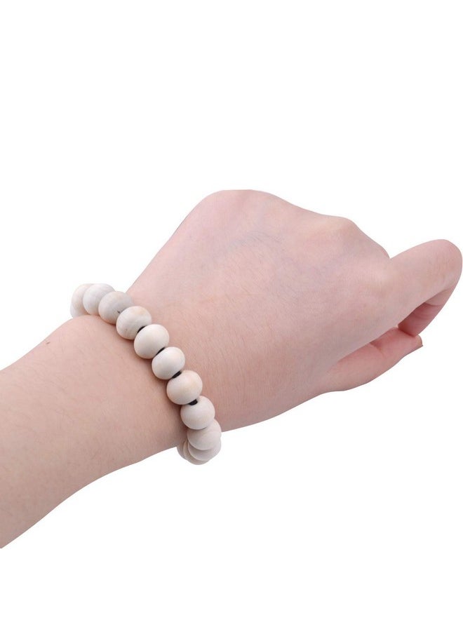 BronaGrand - 200Pcs 10Mm Natural Color Round Ball Wood Spacer Beads Jewelry Findings Charms - Image 1