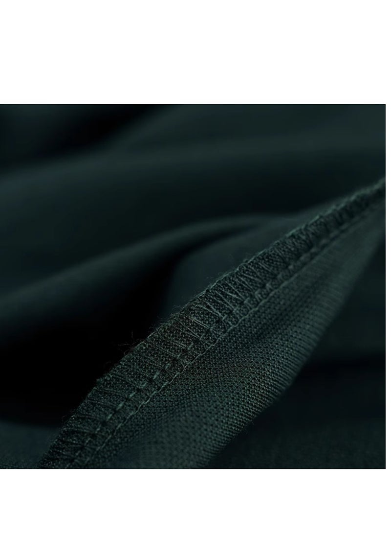 Men's Pure Cotton Striped Short Sleeved T-Shirt Polo Shirt - Image 5