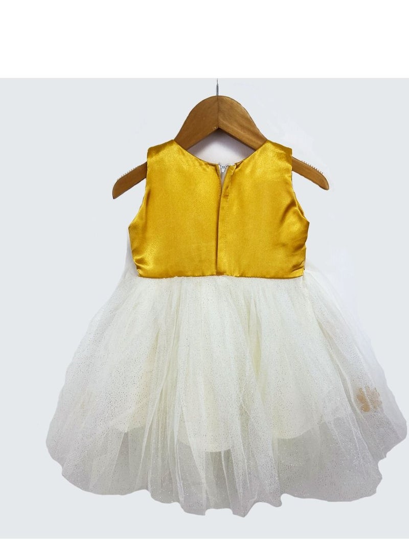 Twinkle yellow dress with mesh and bow - pzsku/Z74AB66BC23CFC33A4AD2Z/45/_/1679579124/45fcd48c-0506-4362-912f-0480c66193ac