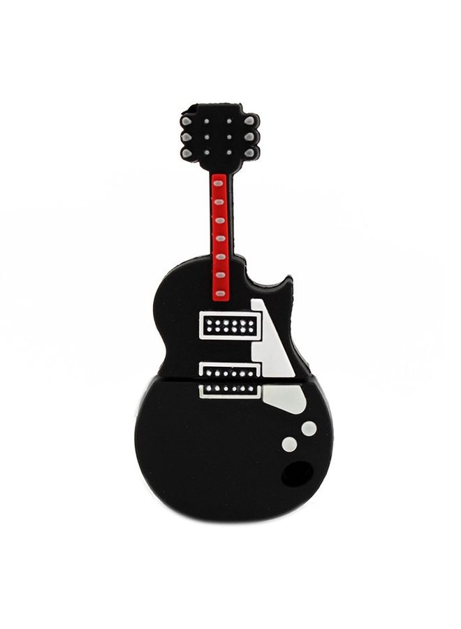 BURAQ 8GB Guitar Shape USB Flash Disk(Black)  - Image 2