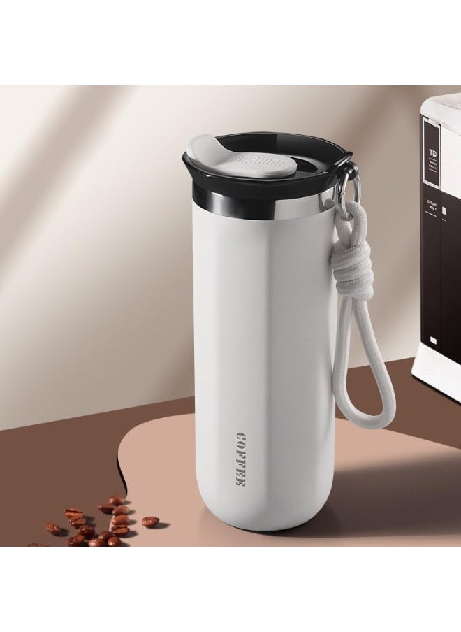TYCOM Travel Coffee Mug 500 ML Stainless Steel Vacuum Ice and Hot Drinks Insulated Tumbler for Home Office Outdoor Works  - Image 1