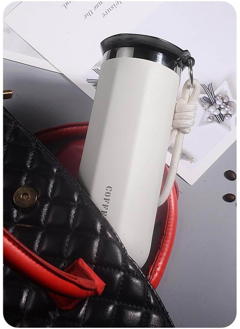 TYCOM Travel Coffee Mug 500 ML Stainless Steel Vacuum Ice and Hot Drinks Insulated Tumbler for Home Office Outdoor Works  - Image 3