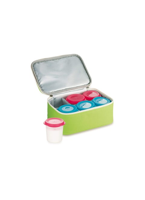 Yoghurt Maker With Termal Bag Container 6 Pieces  Made In Italy
