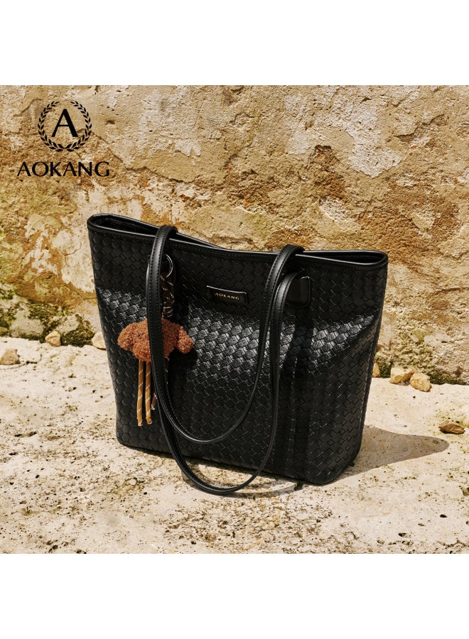 Aokang Women's Bag Trendy Large Capacity Underarm Shoulder Bag Lightweight Luxury Tote Birthday Gift For Girlfriend Wife - Image 5