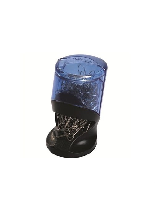 Maped 537505 Essential Green Paper Clip Holder + 100 Paper Clips  - Image 3
