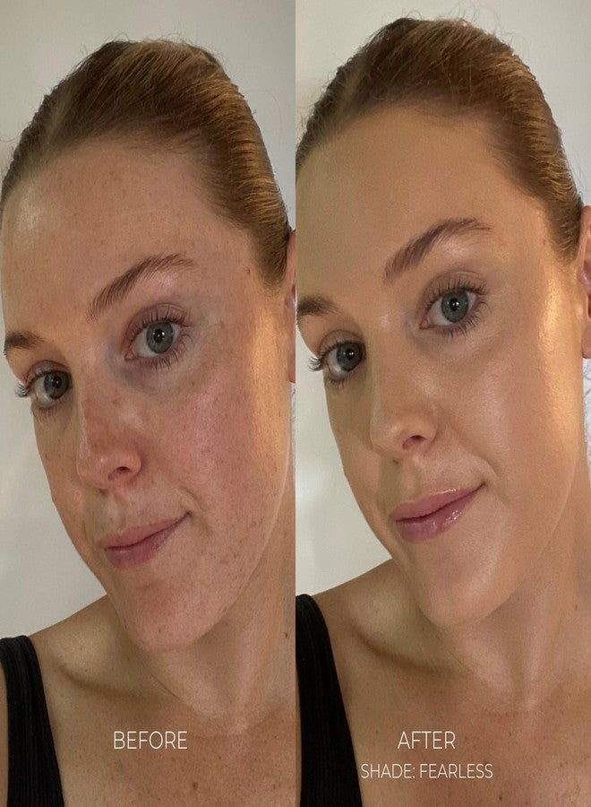 إنيكا كريم أساس عضوي مصل | نباتي، تغطية قابلة للتعديل، ملمس خفيف كالبشرة الثانية، مقاوم للانتقال، مع مكونات للعناية بالبشرة في عبوة مستدامة. مغذي 25 مل - Image 3