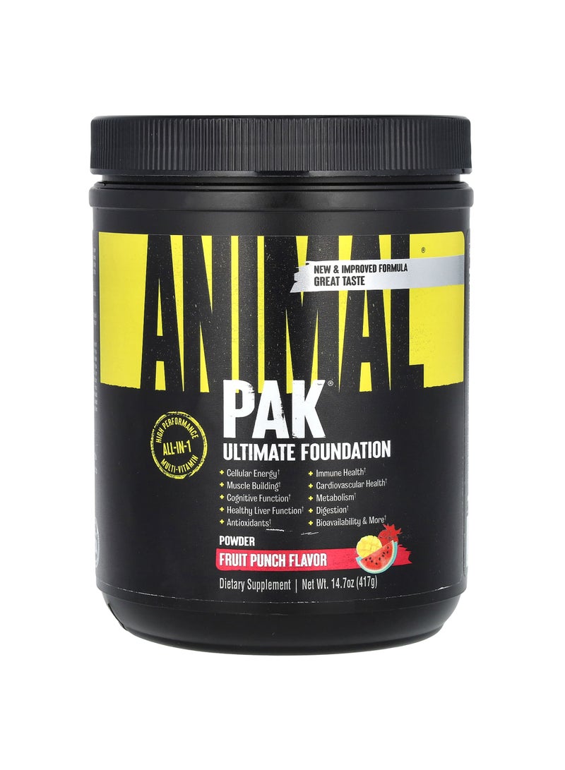 Pak®, Ultimate Foundation, Fruit Punch, 14.7 oz (417 g)