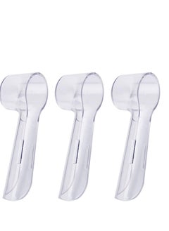 SYOSI Portable Toothbrush Head Holder Covers, Toothbrush Protective Case, Toothbrush Head Protector, Cap Toothbrush Head Holder Cover Case for Travel Home Office Camping School 3Pcs  - Image 1