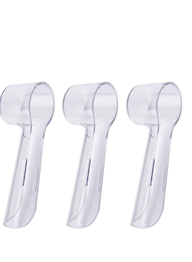 SYOSI Portable Toothbrush Head Holder Covers, Toothbrush Protective Case, Toothbrush Head Protector, Cap Toothbrush Head Holder Cover Case for Travel Home Office Camping School 3Pcs  - Image 1