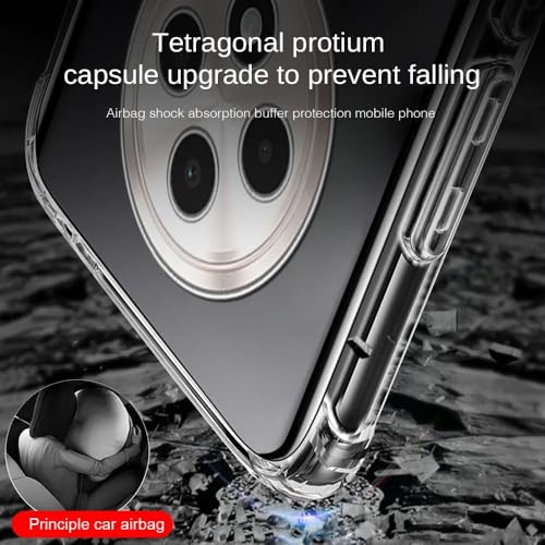 REALCASE Silicone Oppo F29 5G Back Cover Case, Scratch Resistant Protective Crystal Clear Transparent Shock Proof Bumper Back Cover Case for Oppo F29 5G - Image 5