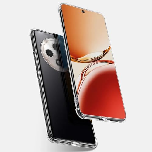 REALCASE Silicone Oppo F29 5G Back Cover Case, Scratch Resistant Protective Crystal Clear Transparent Shock Proof Bumper Back Cover Case for Oppo F29 5G - Image 1