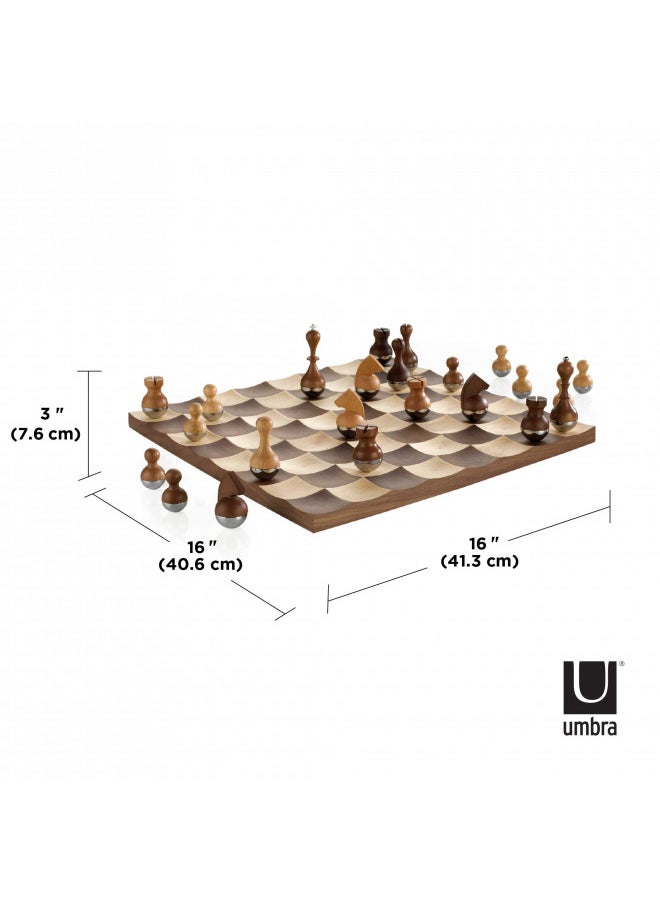 UMBRA - Umbra Wobble Chess Set - Image 1