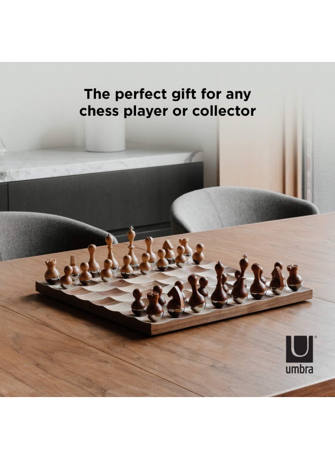 UMBRA - Umbra Wobble Chess Set - Image 1
