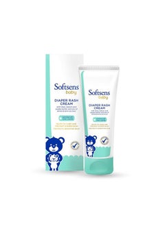 Softsens Baby Natural Diaper ; Nappy Rash Cream Enriched With Aloe Vera Juice And Shea Butter 50G  - Image 1