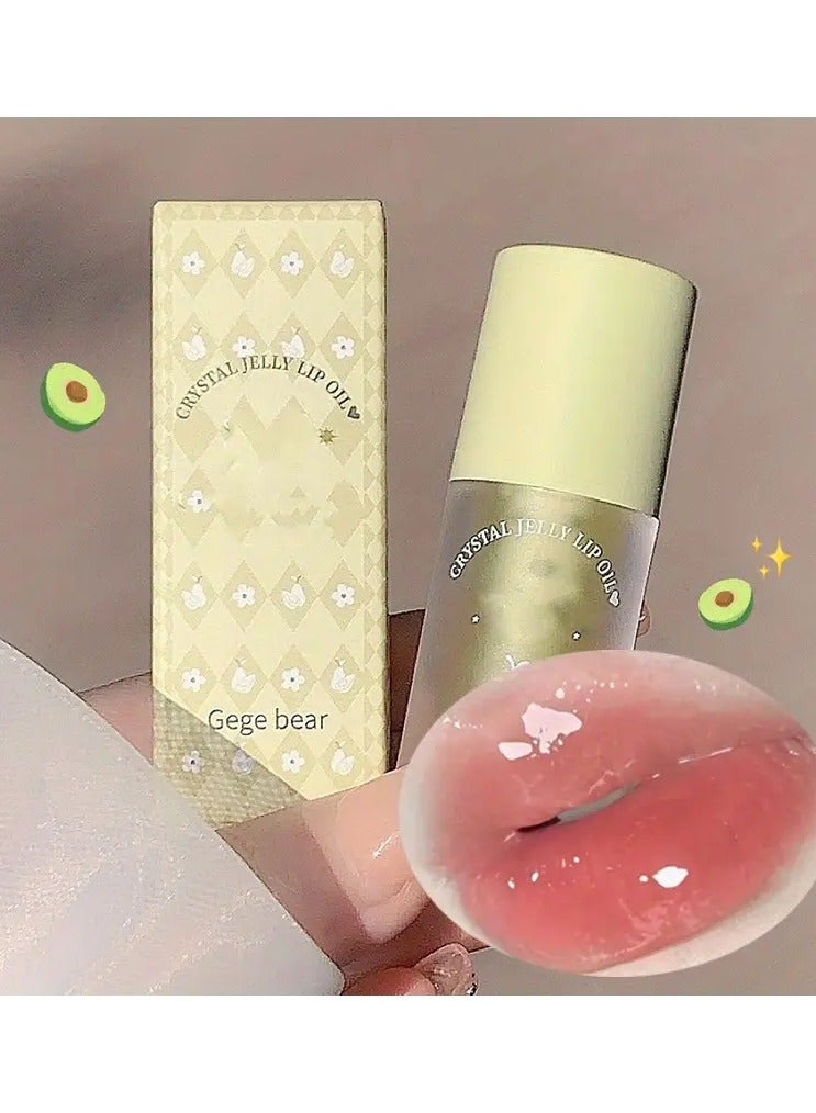 Gege bear Water Feeling Jelly Lip Oil - Moisturizing And Hydrating Lip Gloss For Lightening Wrinkles And Non-cracking - Image 1