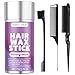 SWEET VIEW Hair Wax Stick & Slick Back Hair Brush for Tame Flyaways, Frizz, Sleek Ponytails, Buns | Pomade/Balm/Gel Stick for Woman, Styling Accessories for Girls - Image 2
