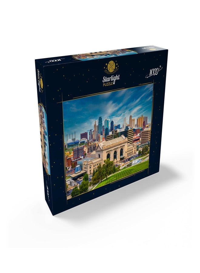 MyPuzzle.com MyPuzzle Skyline of Kansas City, Missouri, USA - Premium 1000 Piece Jigsaw Puzzle for Adults - Image 2