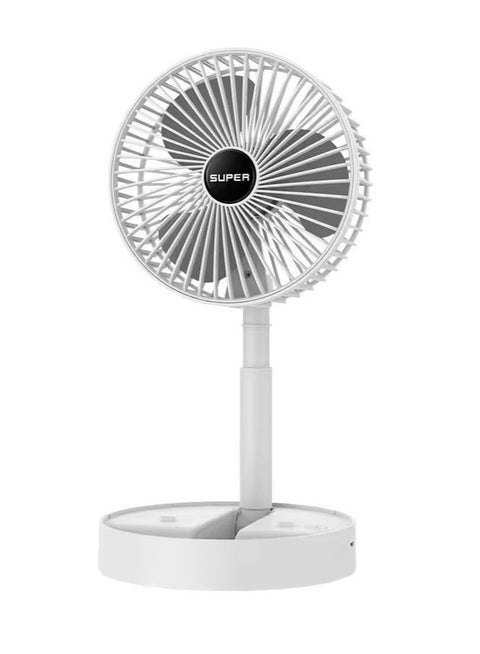 Rechargeable Mini Table Fan 180 Degree Adjustable and Low Noise
