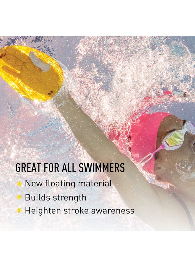 FINIS - Agility Paddles Floating - High-Quality Swim Paddles For Lap Swimming - Swim Gear For Beginners To Triathlon Athletes - Pool And Swimming Accessories To Improve Speed And Form - Medium - Image 1