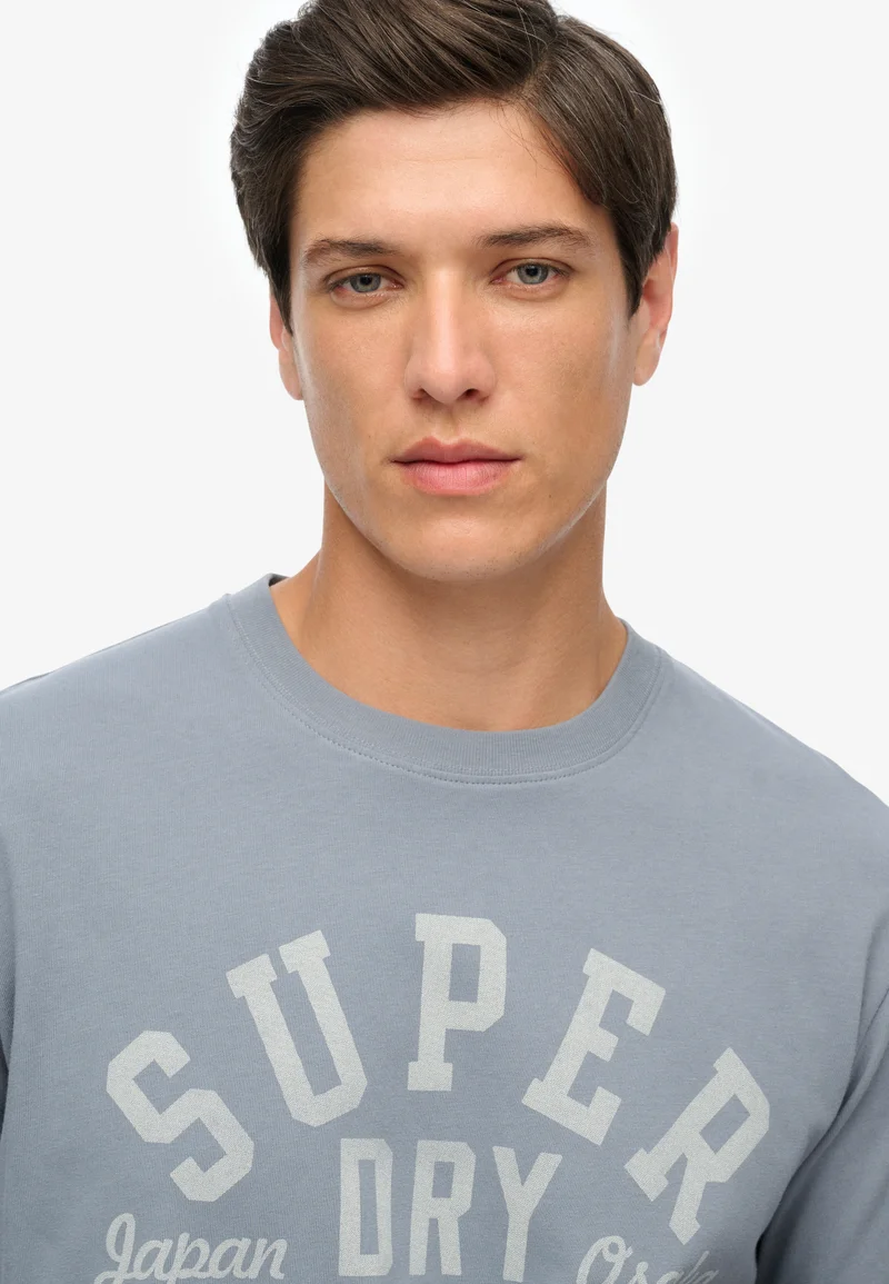 سوبر دراي تيشيرت برسومات رياضية كلاسيكية أساسي