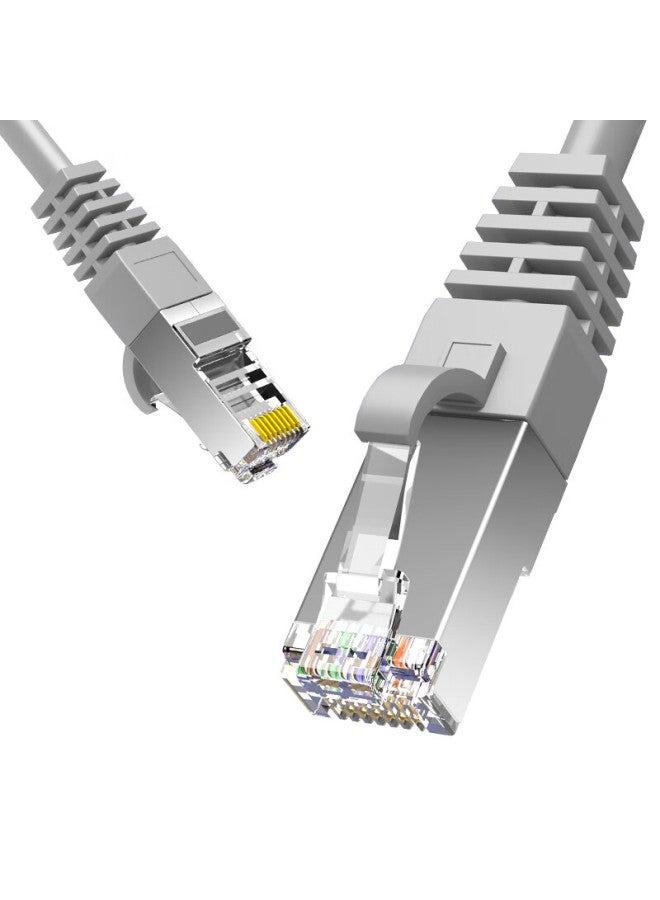 Sdws Cat5e Gigabit Ethernet Cable, Shielded Twisted Pair Network Patch Cord For Broadband Connection, Engineering And Home Installation, Finished Product Network Cable, 10 Meters Sc5-10p