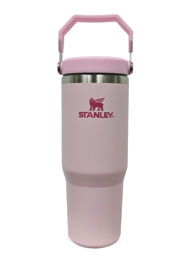 Stanley Stanley Stainless Steel Tumbler - Vacuum Insulated Water Bottle for Home, Office or Car Reusable Cup with Straw Leak Resistant Flip Cold for 12 Hours or Iced for 2 Days, 30oz  - Image 2