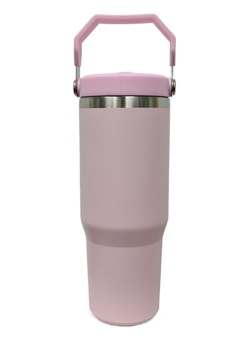 Stanley Stanley Stainless Steel Tumbler - Vacuum Insulated Water Bottle for Home, Office or Car Reusable Cup with Straw Leak Resistant Flip Cold for 12 Hours or Iced for 2 Days, 30oz  - Image 3