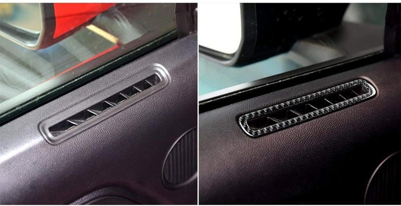 Wivplex غطاء فتحة تهوية الهواء من ألياف الكربون Wivplex لفورد موستانج - Image 5