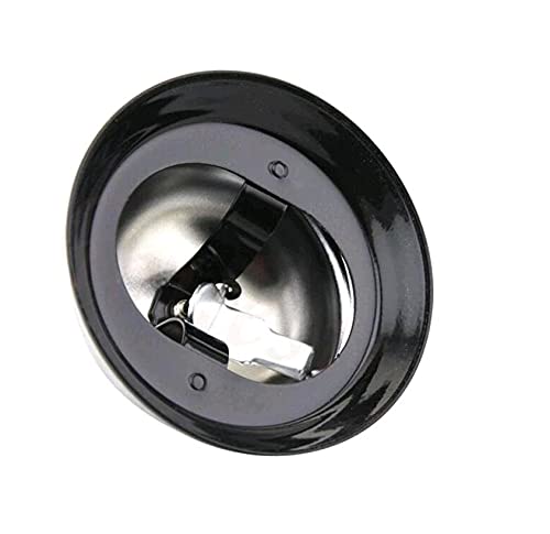 deziine �DEZIINE�Reception Call Bell Ring, Desk Bell Offers up The Classic Sound Metal Call Bell for Hotels, Schools, Restaurants, Reception Areas, Hospitals, Warehouse (Silver) - Image 4