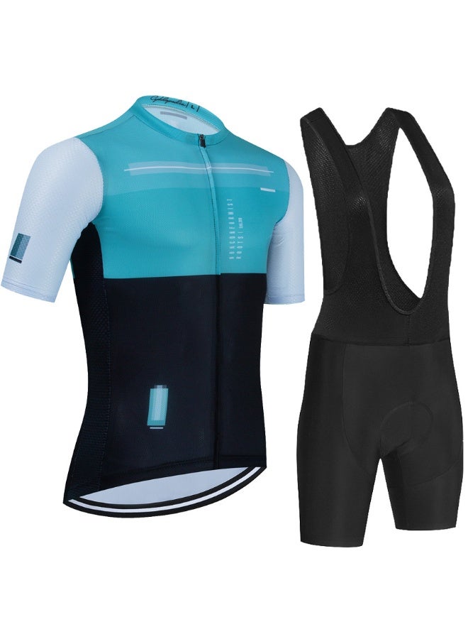 KUYING Summer Short Sleeved Cycling Suit Set - Image 1