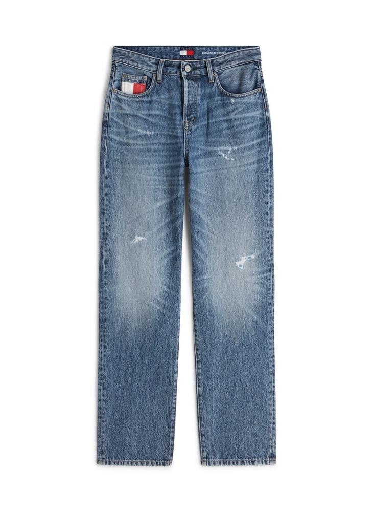 TOMMY JEANS Vintage Mid Rise Slim Straight Jeans - Image 5