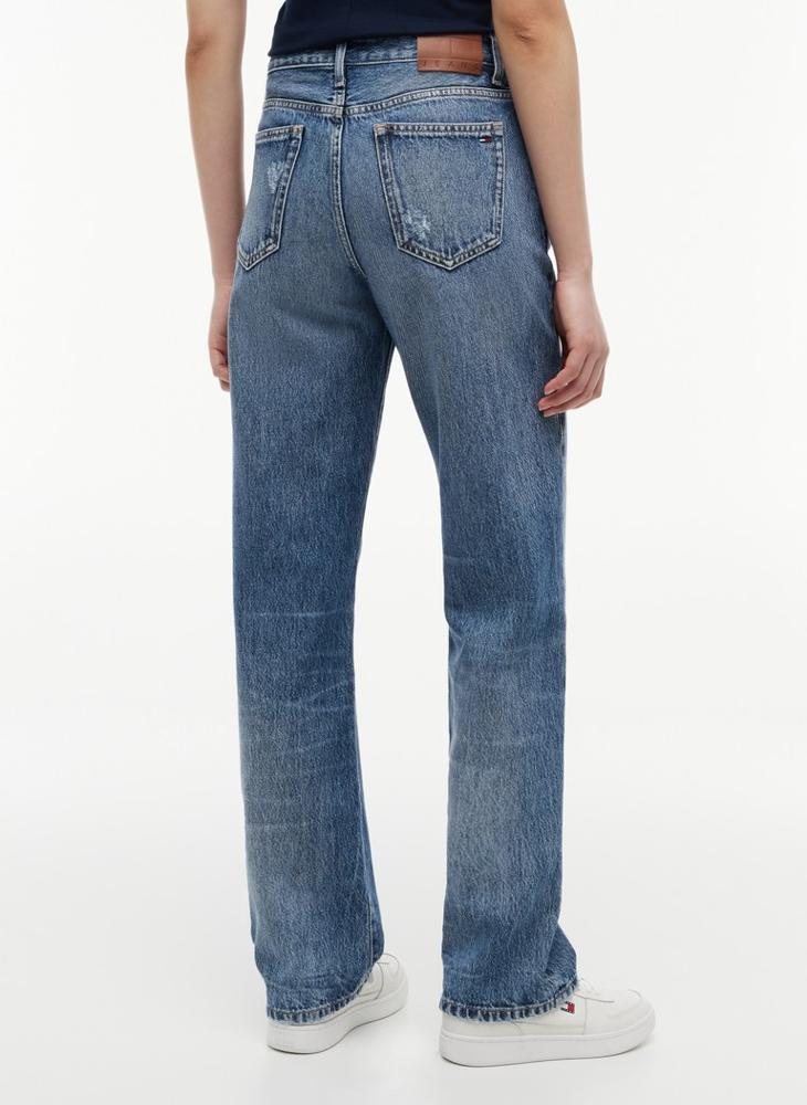 TOMMY JEANS Vintage Mid Rise Slim Straight Jeans - Image 2
