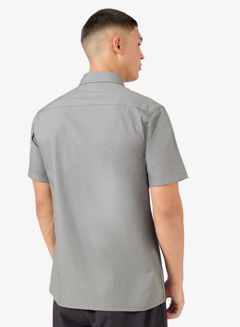 سفنتي فايف قميص كلاسيكي بقصة عادية - Image 2